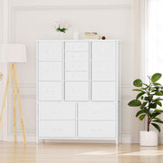 Dresser, Tall Dressers for Bedroom, Large Chests of Drawers, Fabric Storage Dresser