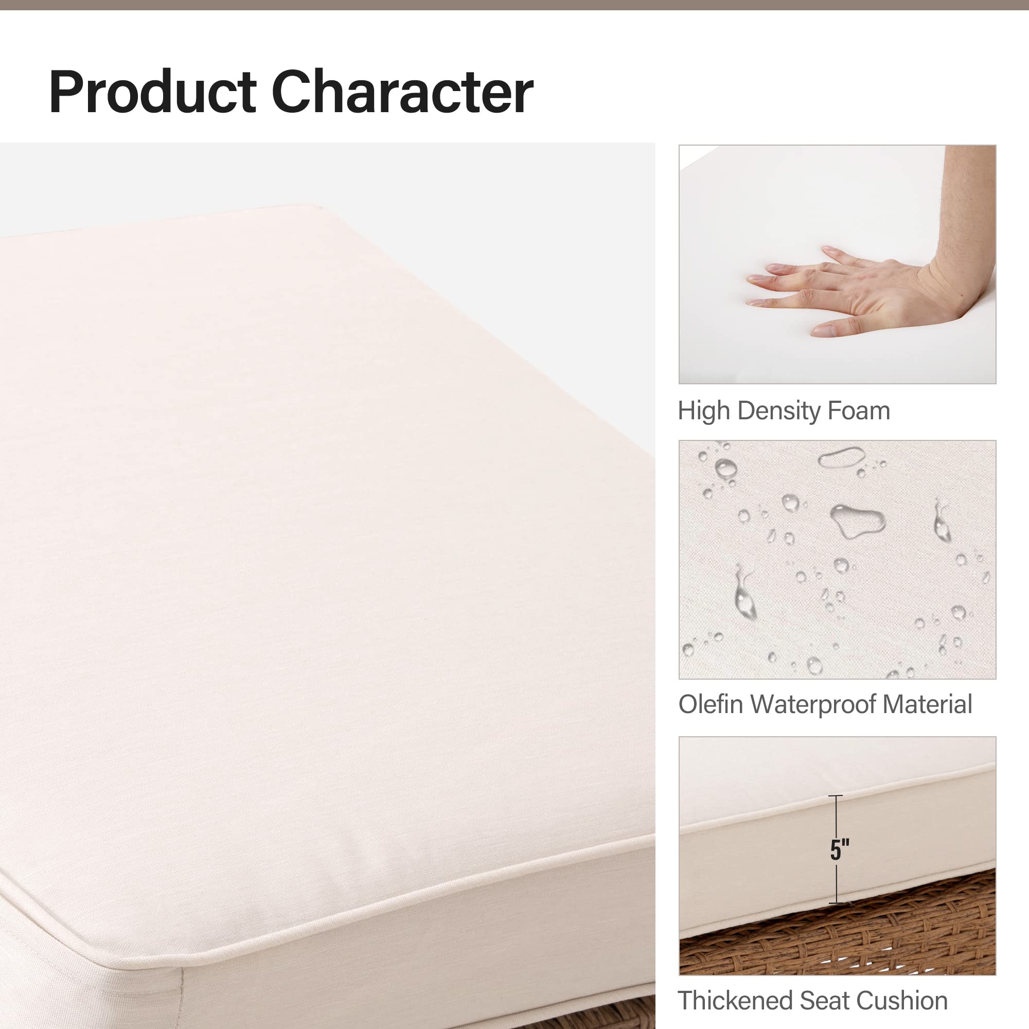 Outdoor Patio Furniture, 8 Piece