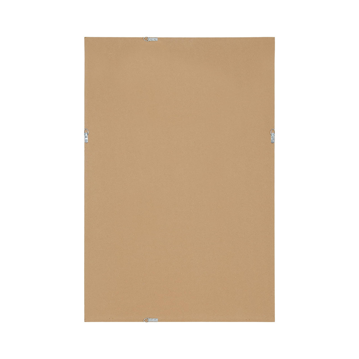 Reyna Modern Rectangle Wall Mirror, 24 x 36, Silver, Framed Rectangular