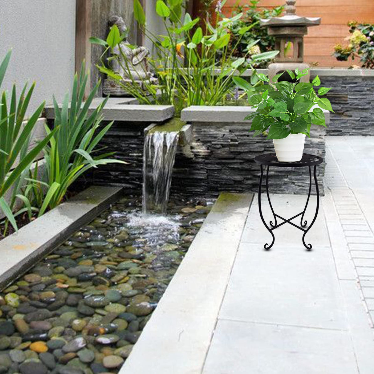 GrowNest 5-Tier Waterproof Metal Plant Shelf