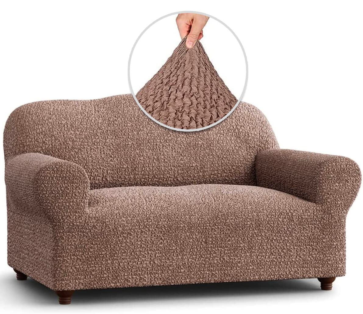 Mamma Mia Covers Loveseat Slipcover - Oversized Chair Cover - Stretch Couch