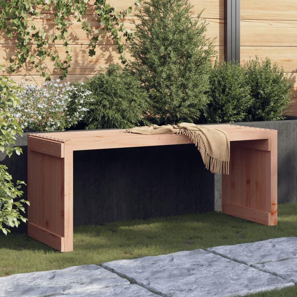 Extendable Patio Bench in Natural Douglas Brown