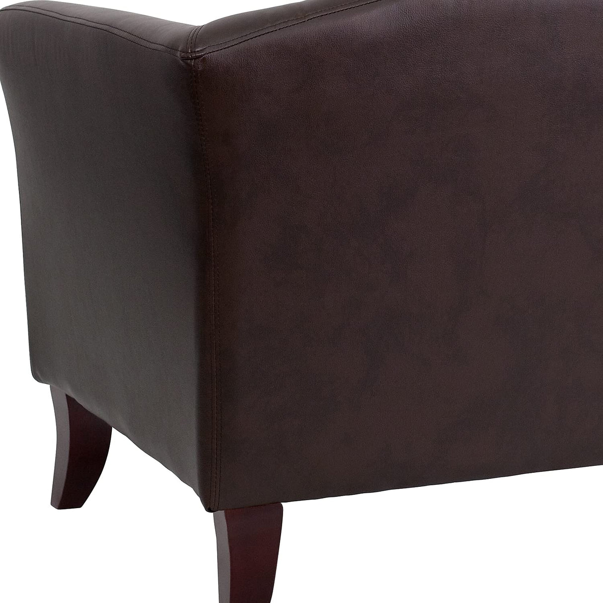 HERCULES Imperial Series Brown LeatherSoft Chair