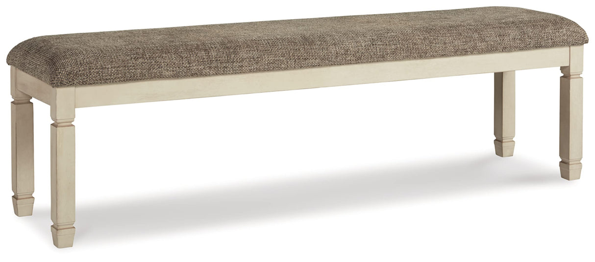 Bolanburg Casual 65" Upholstered Dining Room Bench