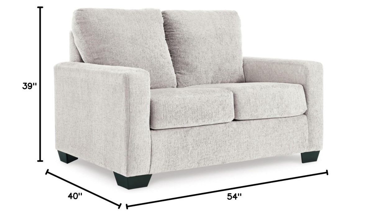 Rannis Coastal 2-in-1 Sofa Sleeper with Folding Gel Memory Foam Mattress