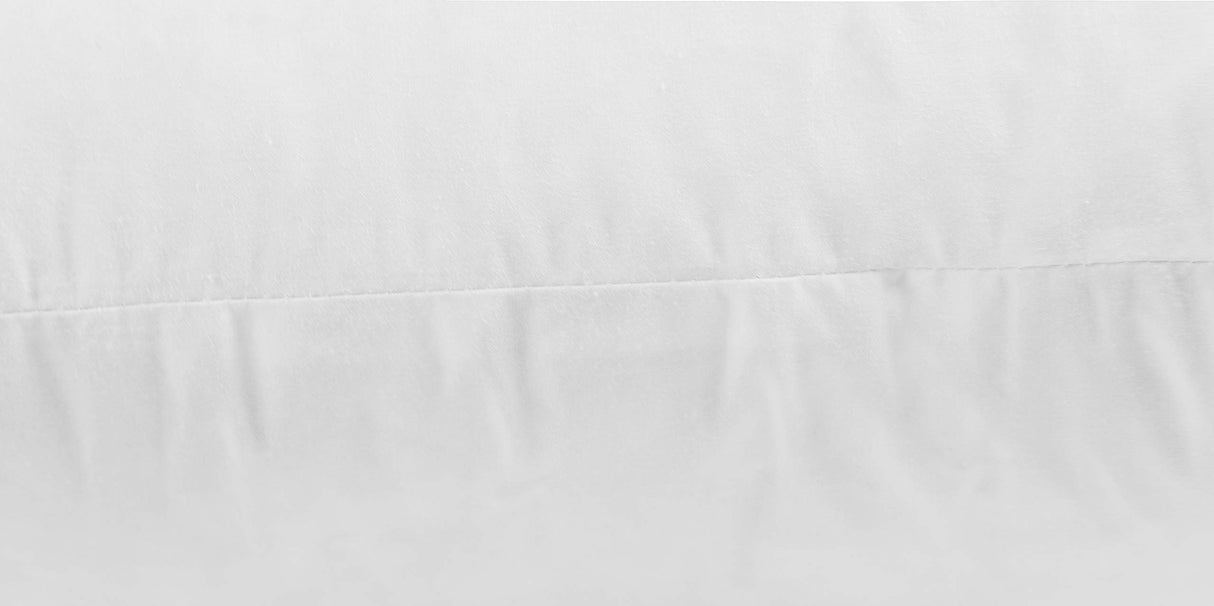 Luxury Goose Down Feather Pillow Inserts - 20x20IN, Double Layered Down-Proof Design