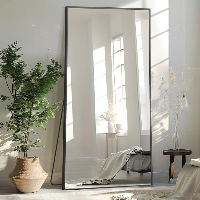 71"x32" Large Mirror Full Length, Oversized Floor Mirror Full Length for Bedroom Living