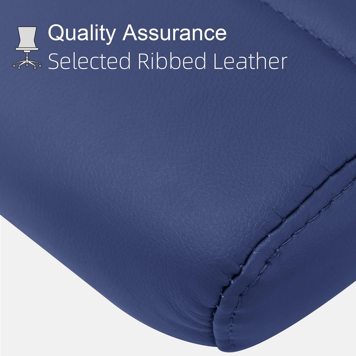 Armless Office Desk Chair, Mid Back Ergonomic Swivel Conference Room Chair