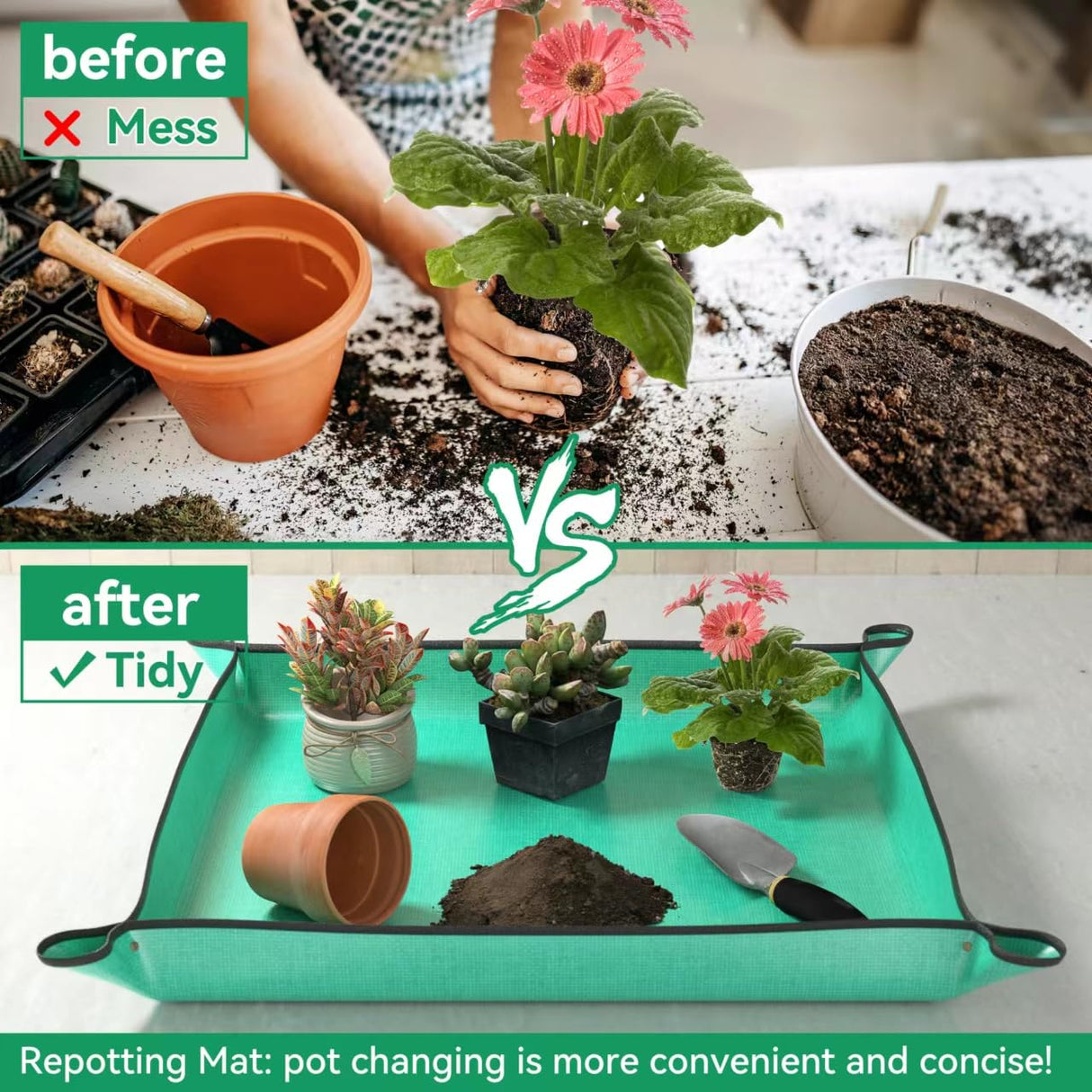 15-Tier Wooden Plant Stand | Large Indoor & Outdoor Flower Shelf