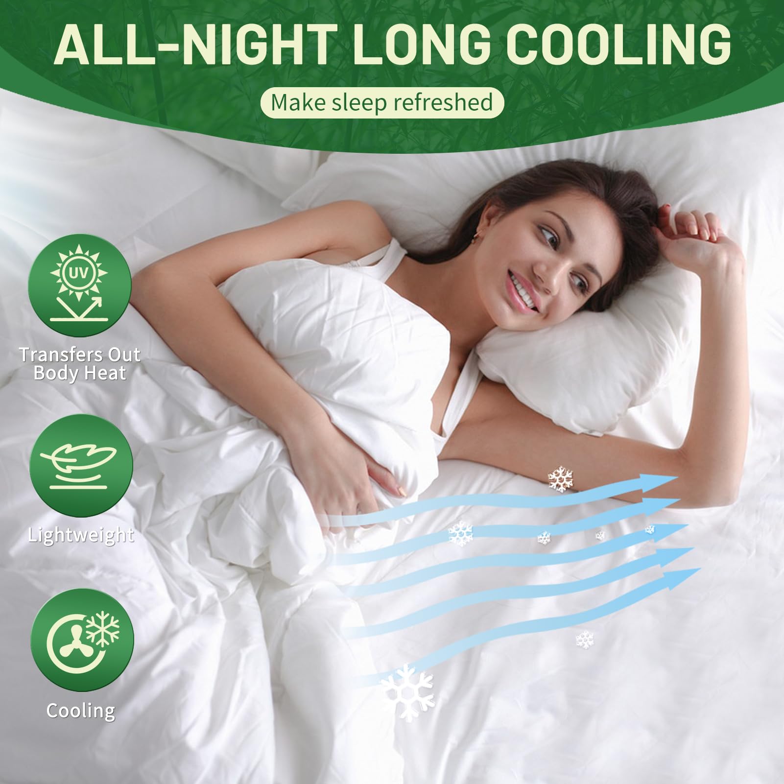 Bedlifes King Size Sheet Set Cooling Sheets Rayon Derived from Bamboo-400TC Breathable Luxury Bed Sheets,Sateen Silky Bedding Sheets-16 Deep Pocket Ultra Soft 4 Pieces(Navy Blue,King)