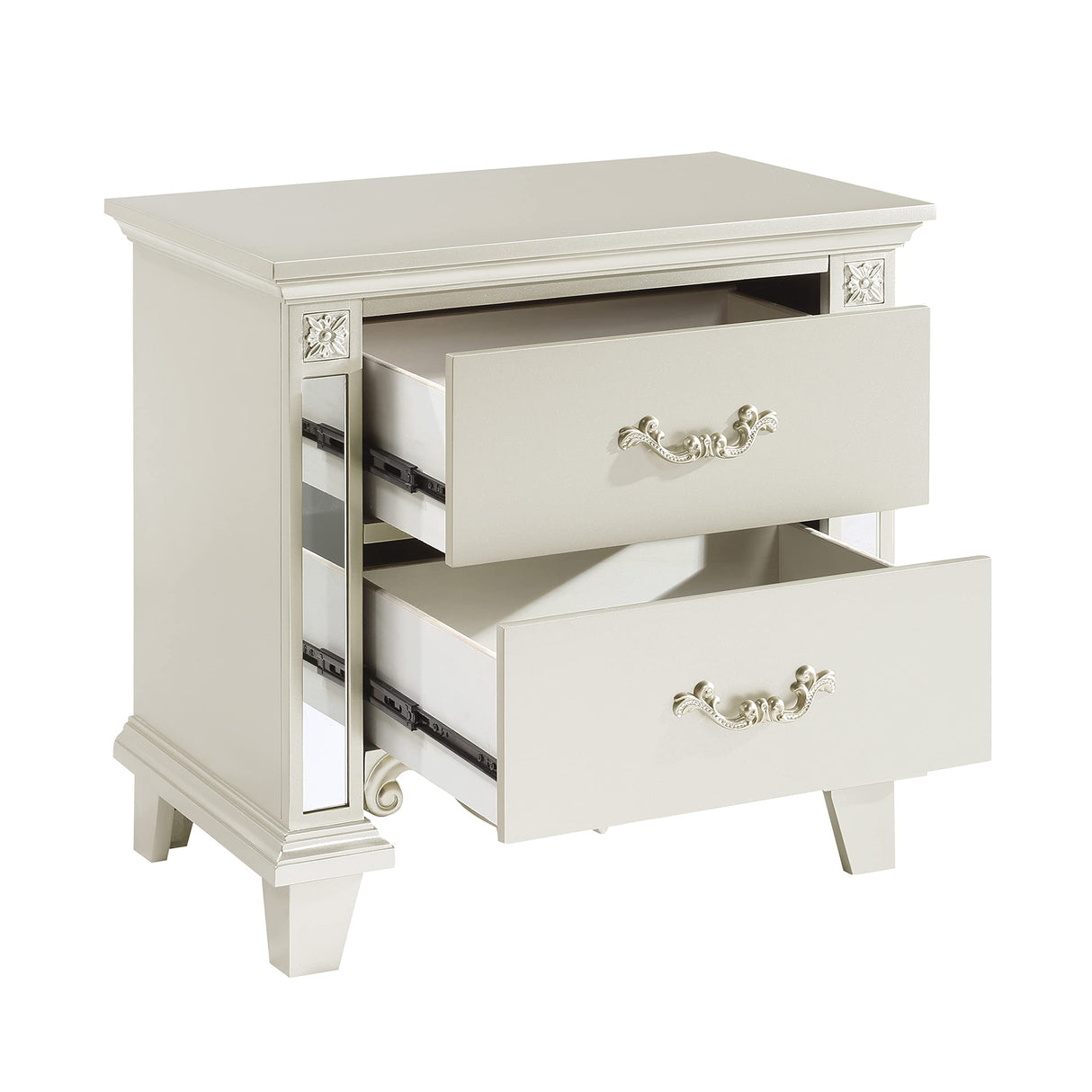 Lexicon Everleigh Nightstand, Champagne