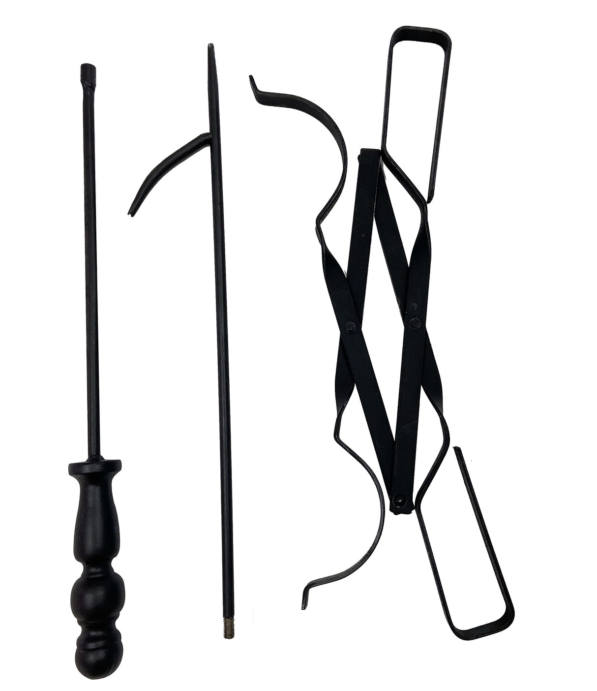 Heavy Duty 32 inch Long Campfire Bonfire Poker Stick 25 Inch Fireplace Tong