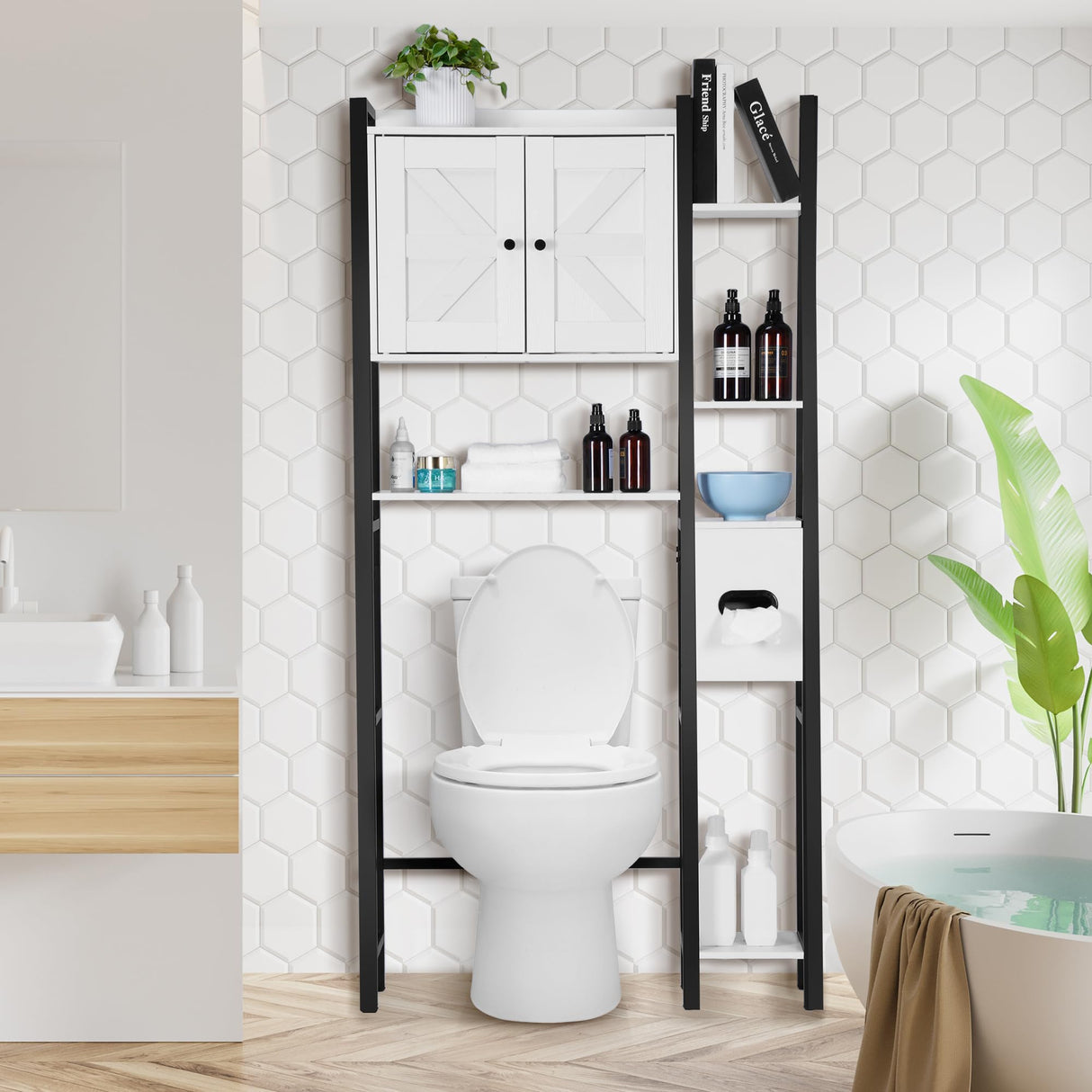 Over The Toilet Storage Cabinet, Bathroom Organizers Above Toilet