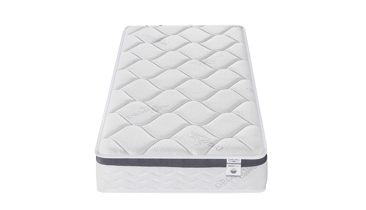 Twin Size Mattress - 10 Inch Cool Memory Foam & Spring Hybrid Mattress