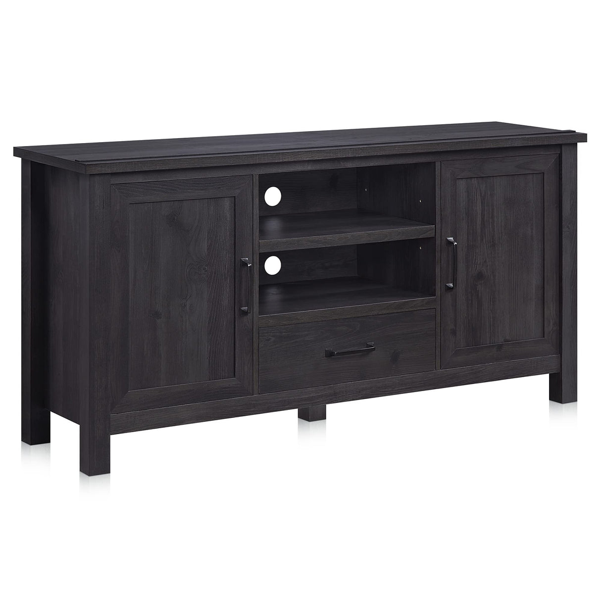 60 Inch Farmhouse TV Stand or Entertainment Center for TVs Up to 65 Inches, Sideboard