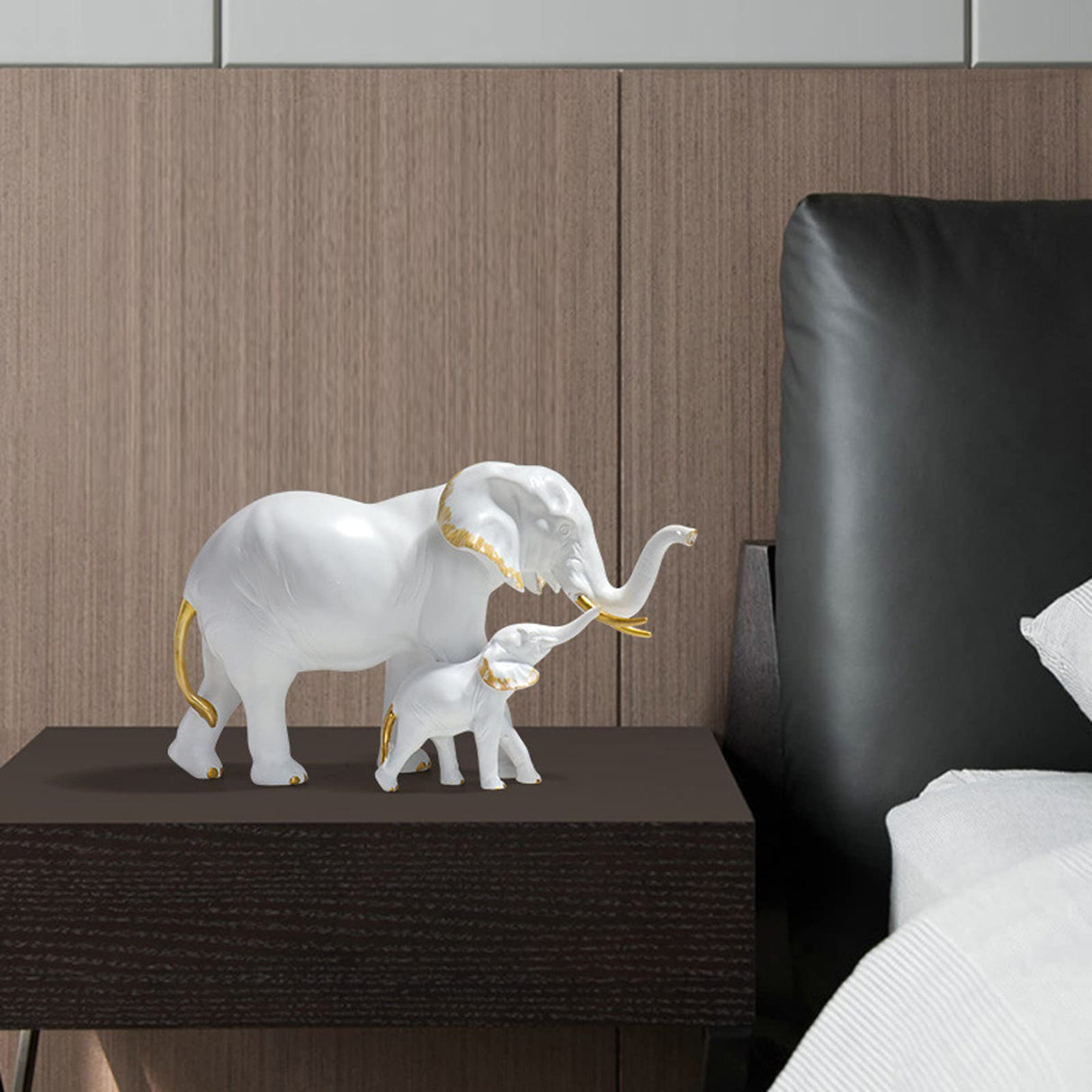 Elephant Statue Creative Elephant Figurines Decorations for Living Room Modern