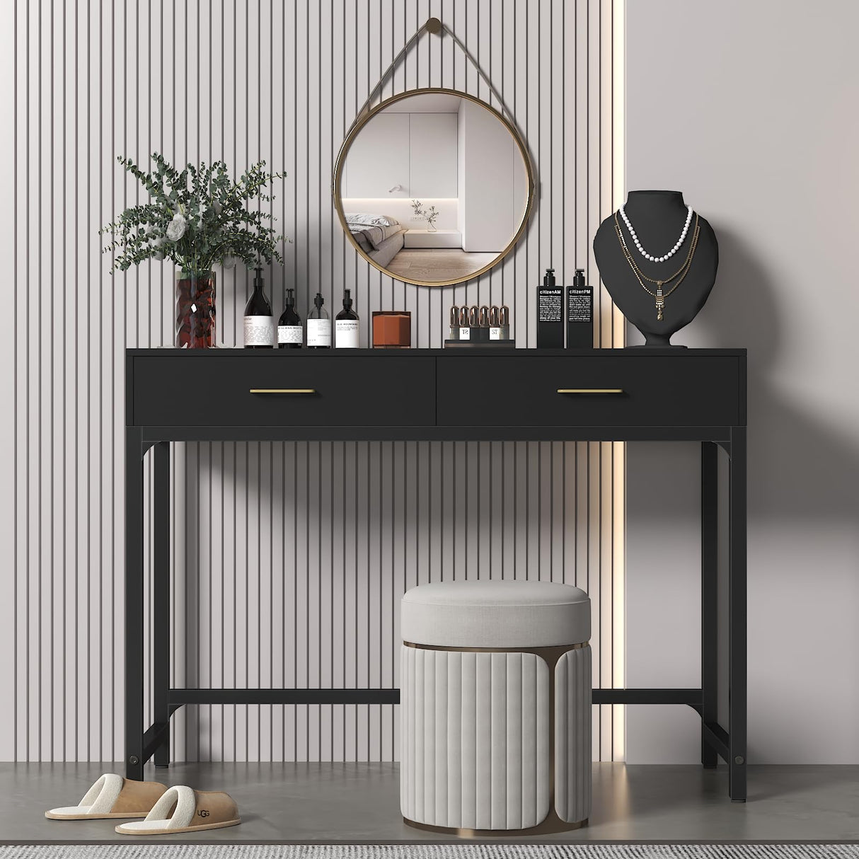 Computer Gaming Desk Office - Study Writing Desk with Drawer for Teen