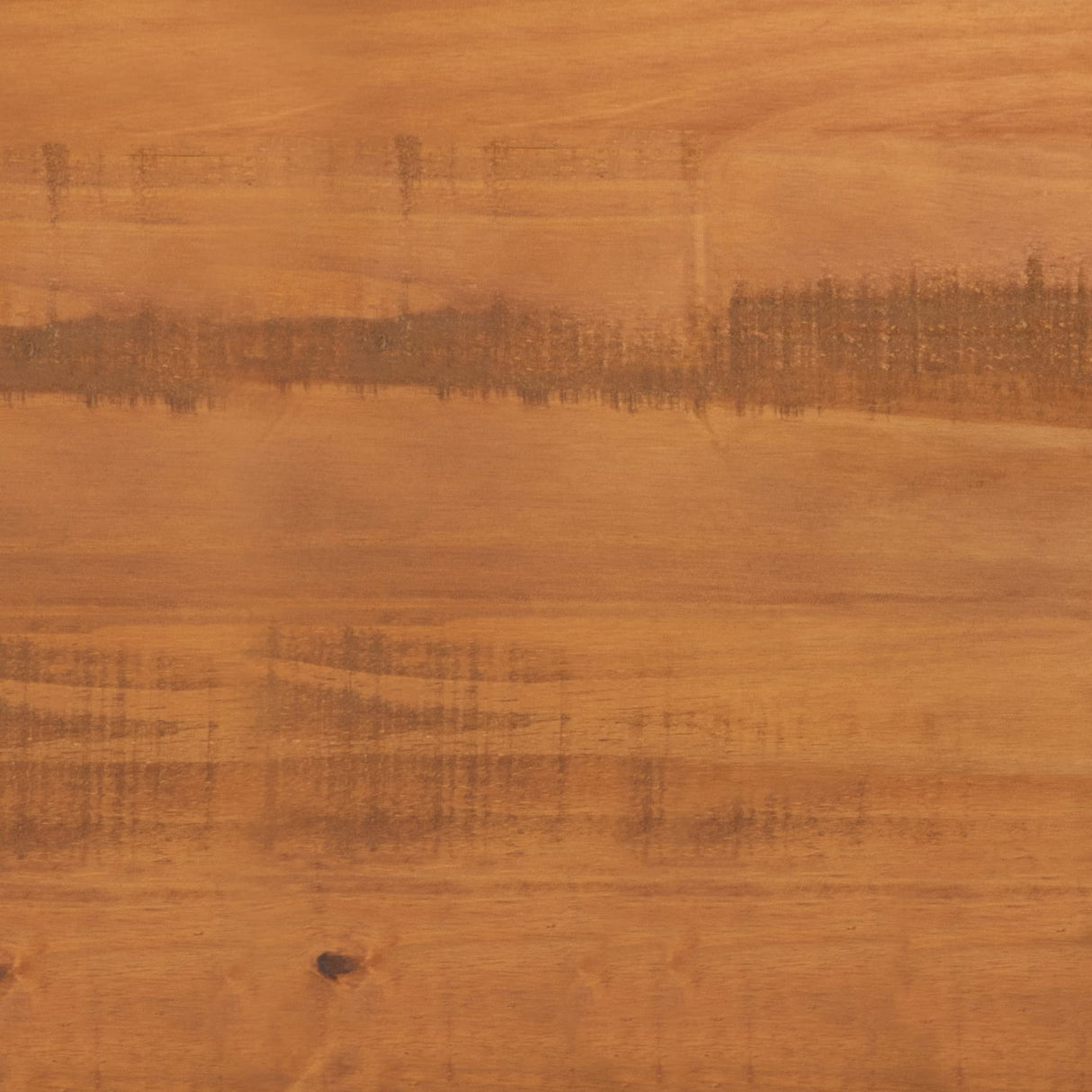 Myron Modern 2 Piece Solid Wood 3 Drawer Nightstand Set, 2 Pack, Caramel