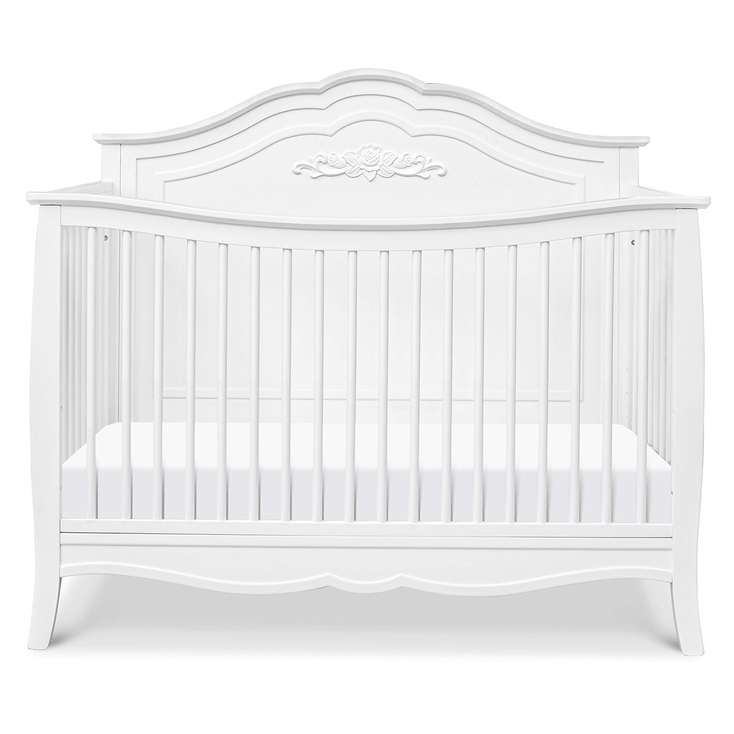 Fiona 4-in-1 Convertible Crib in White, Greenguard Gold Certified