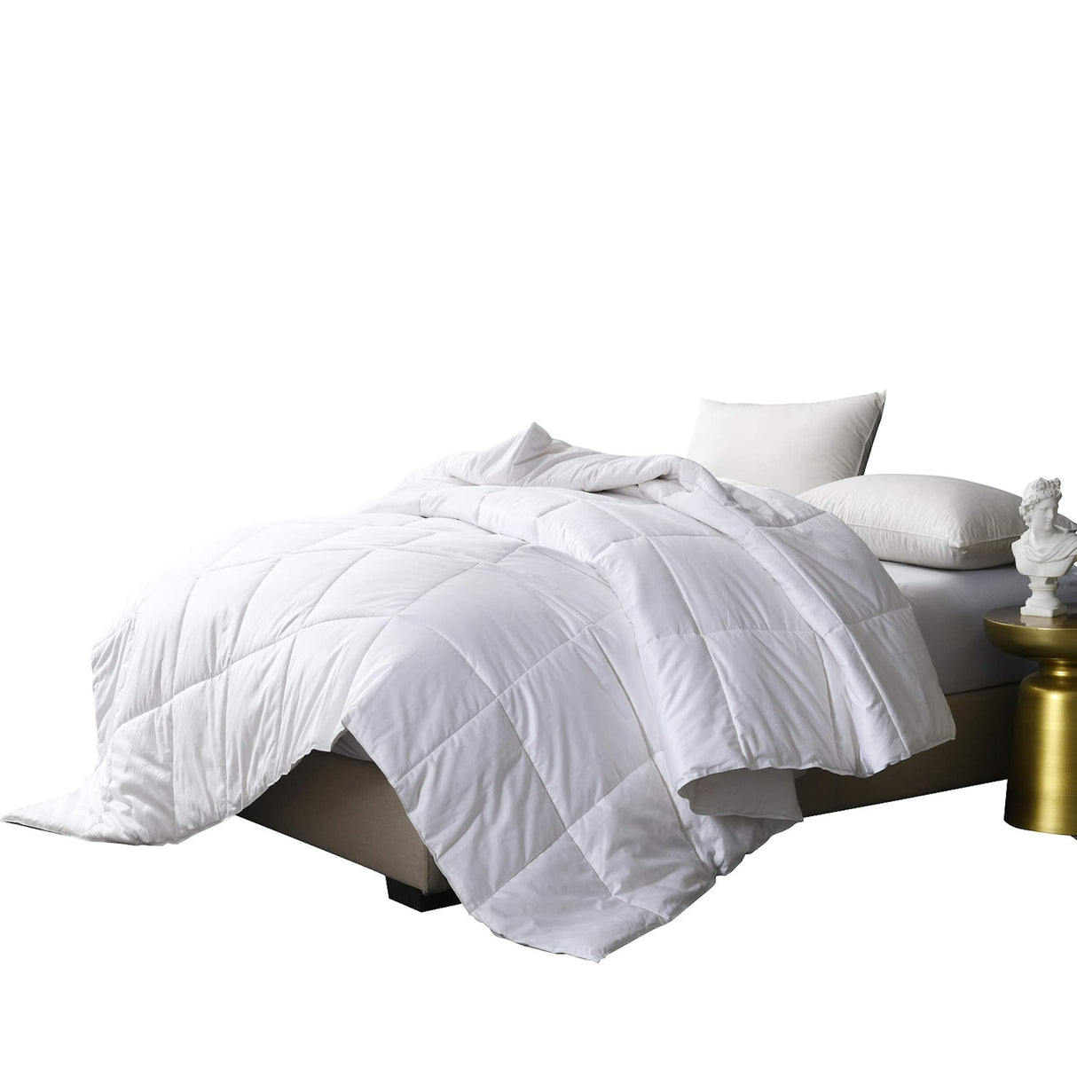 Sustainable 500 Thread Count Cotton Cover All Natural Breathable Hypoallergenic