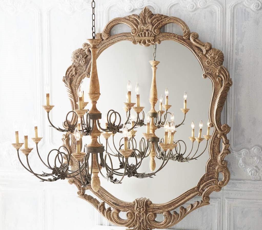 12284A 47 Inch Framed Mirror