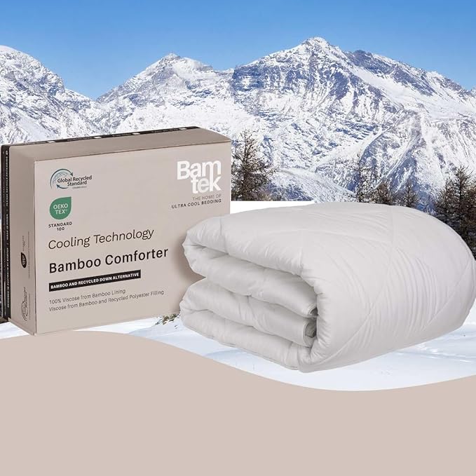 100% Viscose Derived from Bamboo Comforter, Cooling Comforter, Duvet Insert