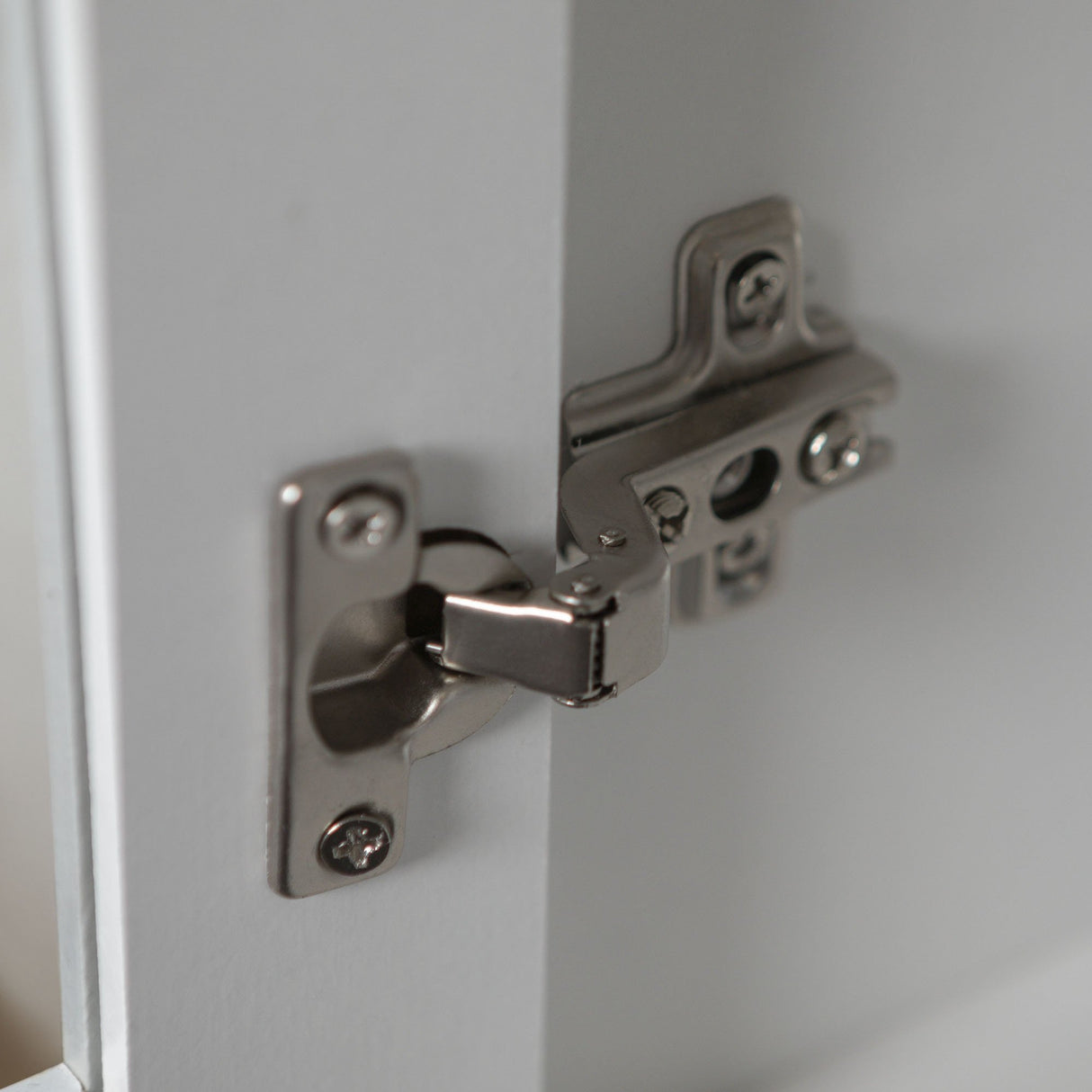 Griffith Contemporary Double Glass Door Fireplace TV Stand, 52 Inch, White