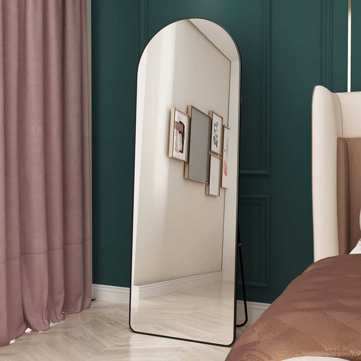 Full Length Mirror, Arched Floor Mirror, Full Length Dressing Mirror