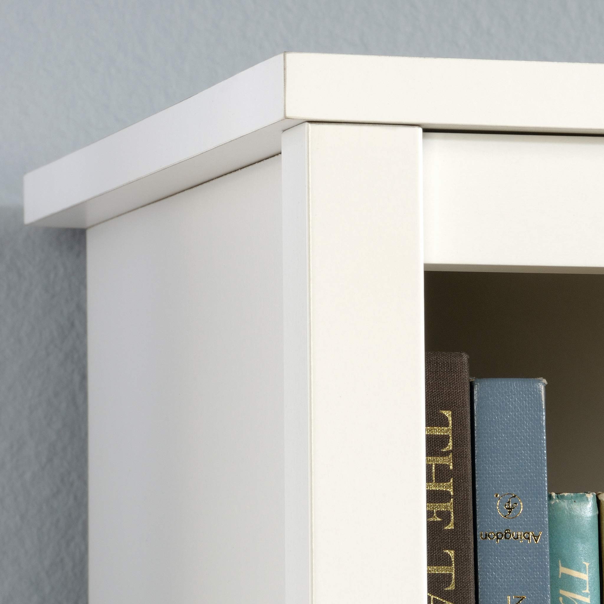 Cottage Road Library with Doors/book shelf, L: 29.29" x W: 13.98" x H: 71.5