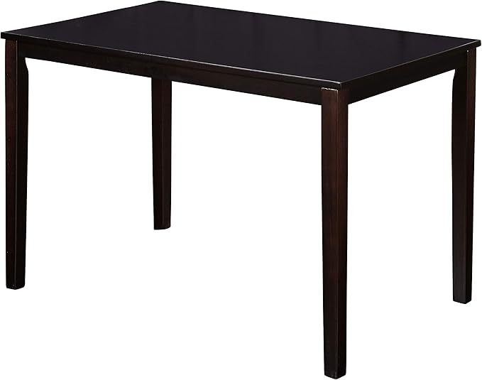Shaker Rectangular Dining Table - Black Finish