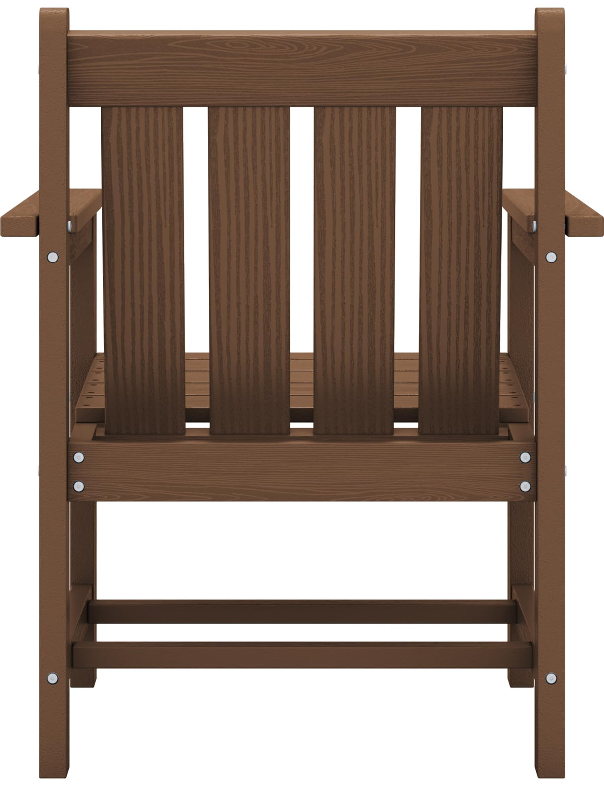 3 Pieces Patio Bistro Set, All Weather Adirondack Chair Set with Side Table