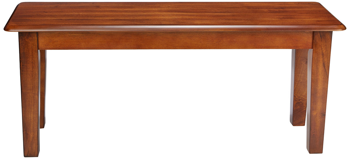 Berringer 17.5 Inch Rustic Traditional Dining Bench