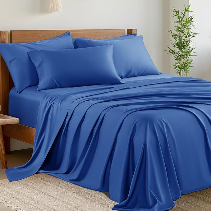 6 Piece Queen Sheet Sets, Cooling Sheets