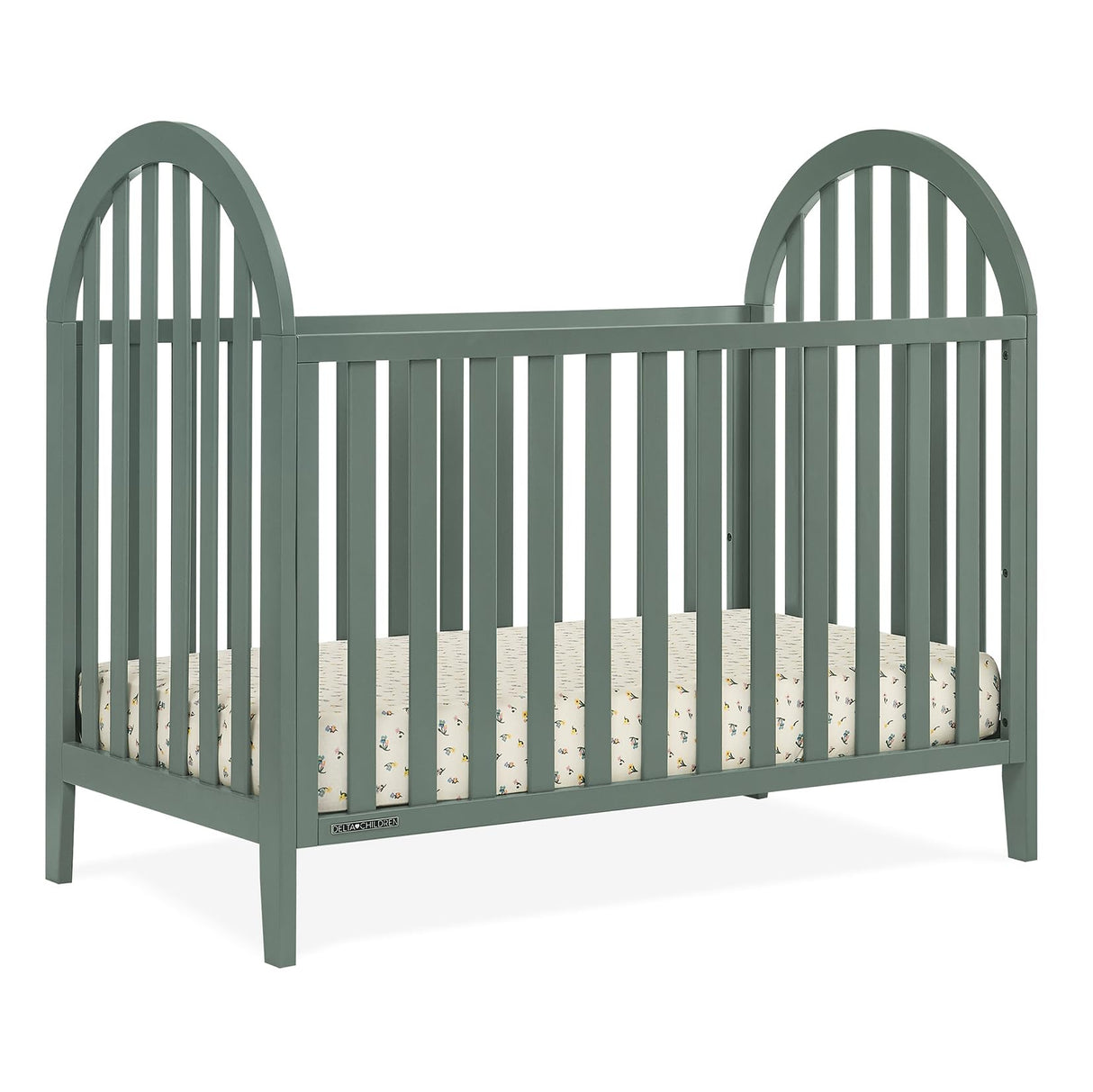Milano 4-in-1 Convertible Crib - Greenguard Gold Certified, Grassy Glen