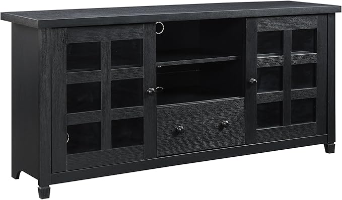 Newport Park Lane 1 Drawer TV Stand with Storage Cabinets and Shelves for TVs up to 65 Inches