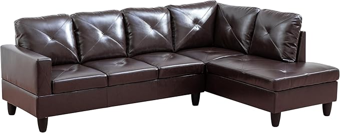 Sectional Couches for Living Room 2-Piece Modern Couch