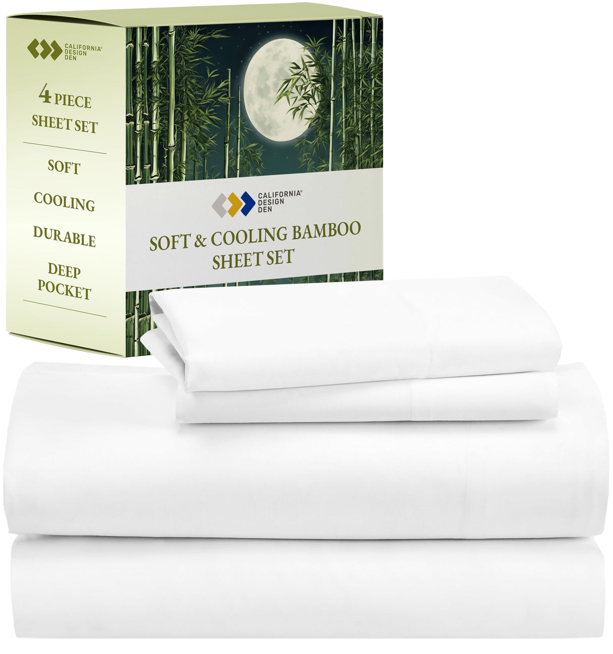 Rayon from Bamboo Sheets, King Luxury Cooling Sheets King Size Bed