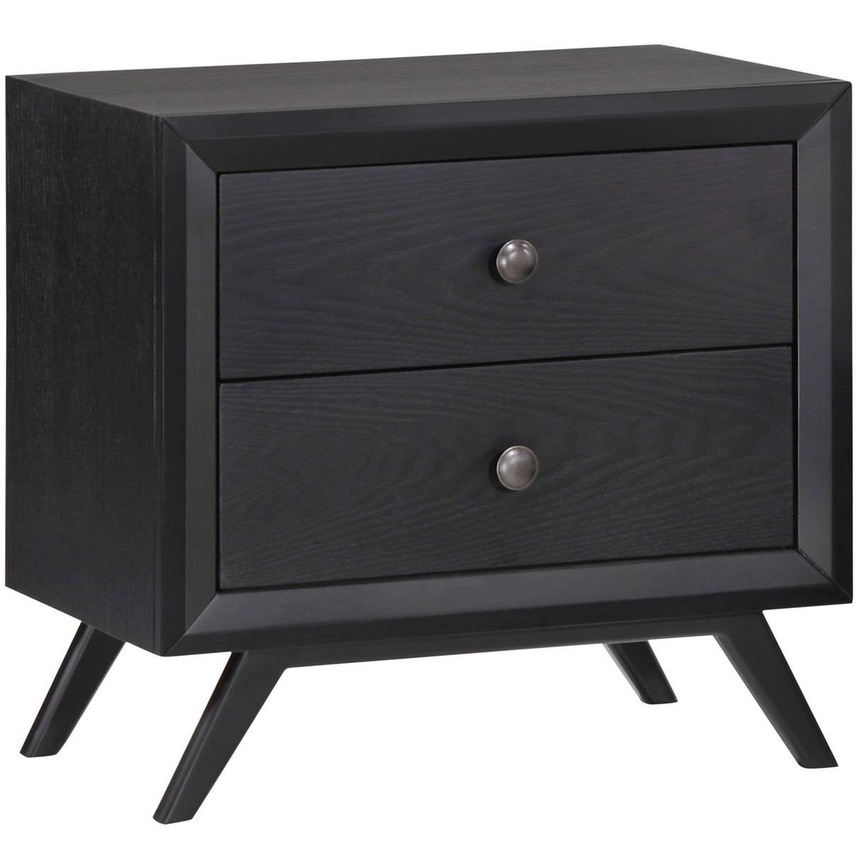 Tracy Mid-Century Modern Wood Nightstand