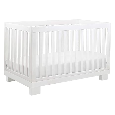Modo 3-in-1 Convertible Crib with Toddler Bed Conversion Kit in Washed Natural