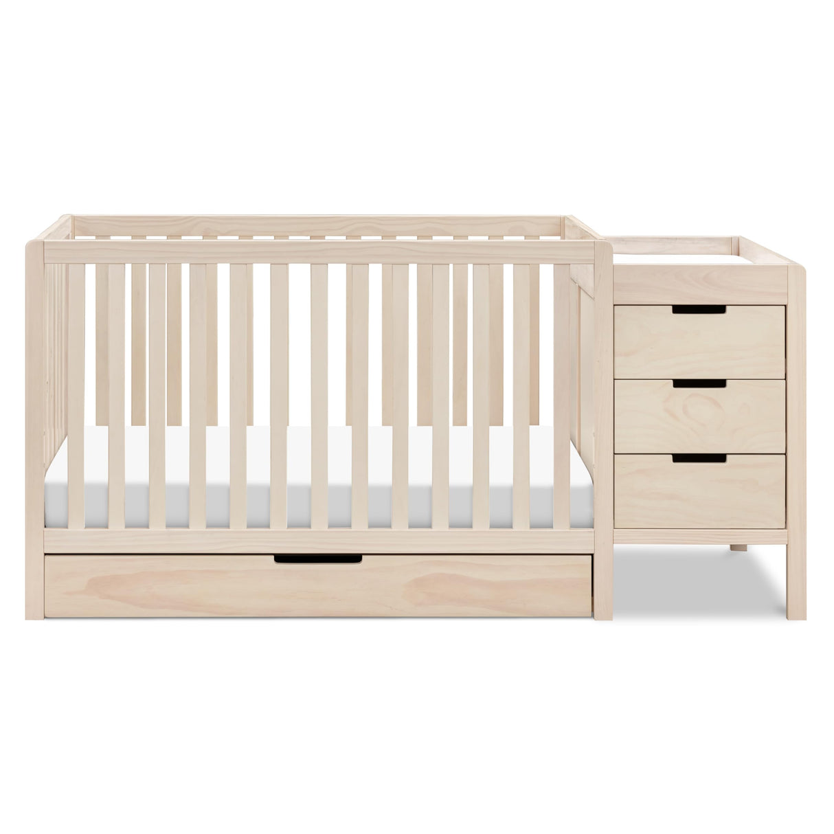 4-in-1 Convertible Crib & Changer Combo