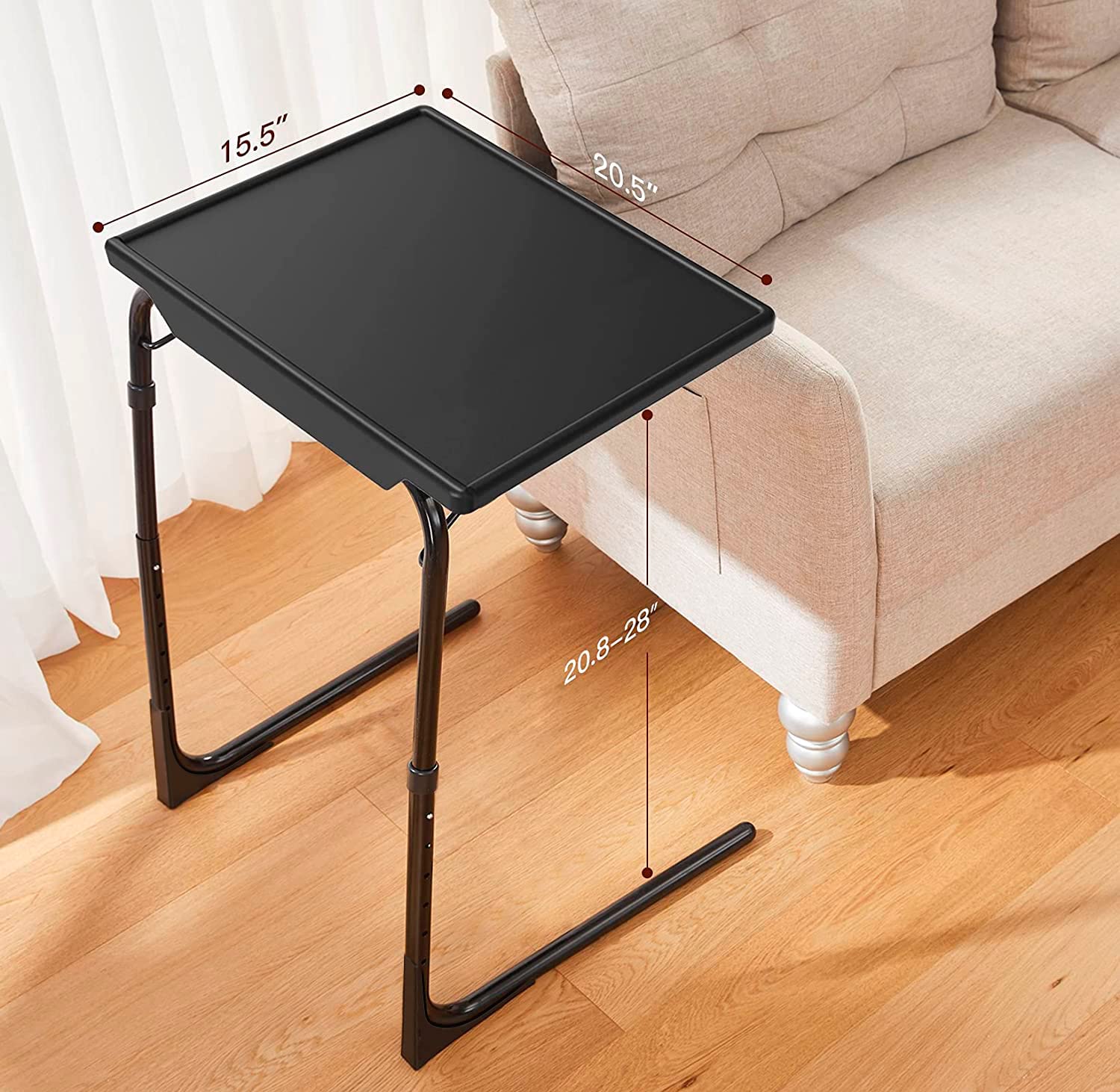 TV Tray Table, Folding TV Dinner Table Comfortable Folding Table