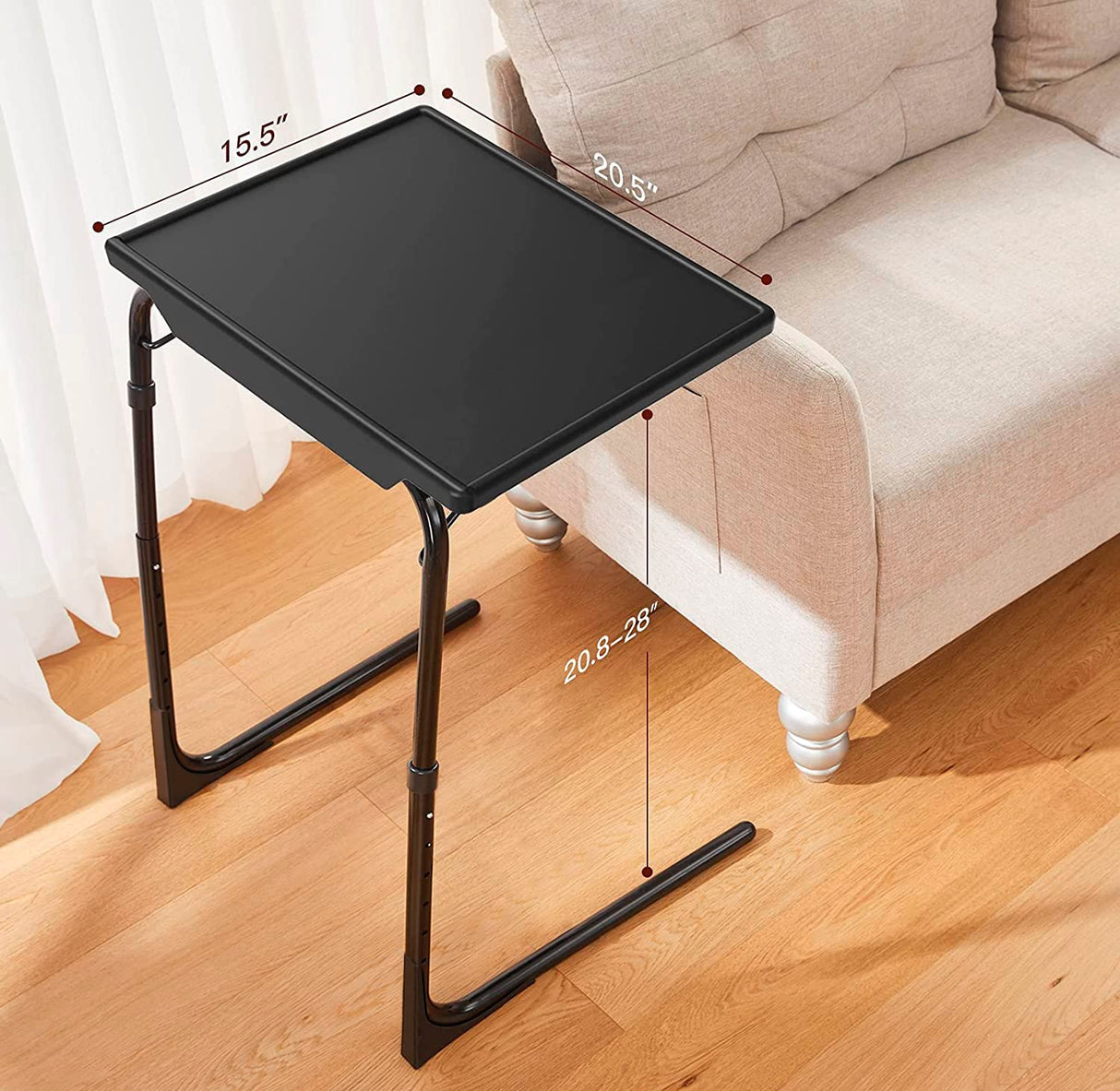 TV Tray Table, Folding TV Dinner Table Comfortable Folding Table