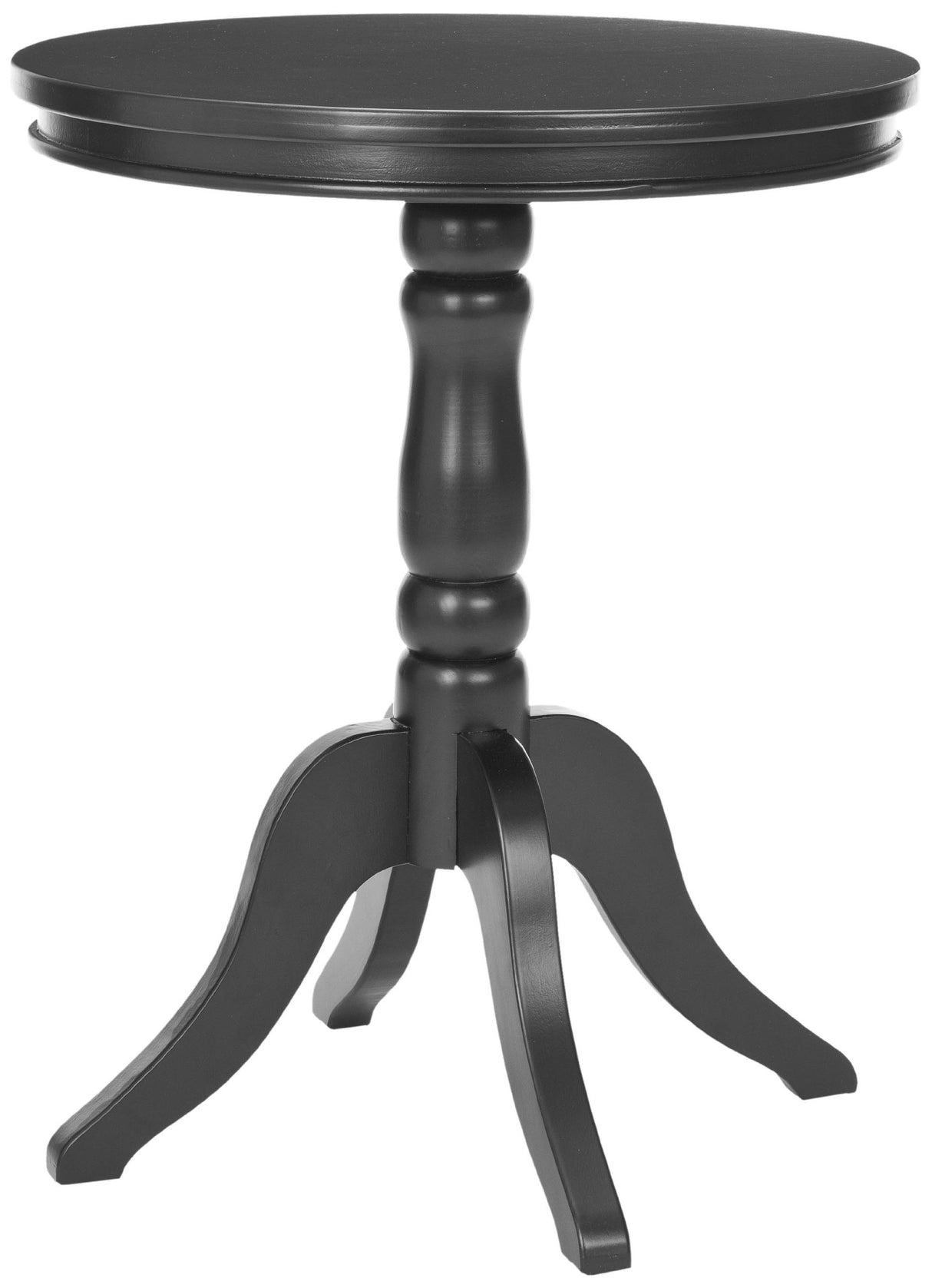 American Homes Collection Vivienne Quartz Grey Side Table