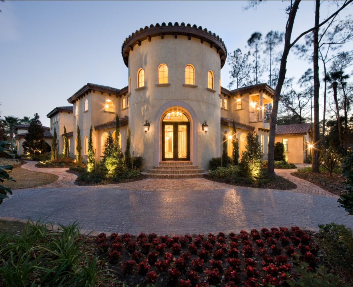 Carriage House DC-3 Light Outdoor Wall Lantern in Early American style-14 Inches