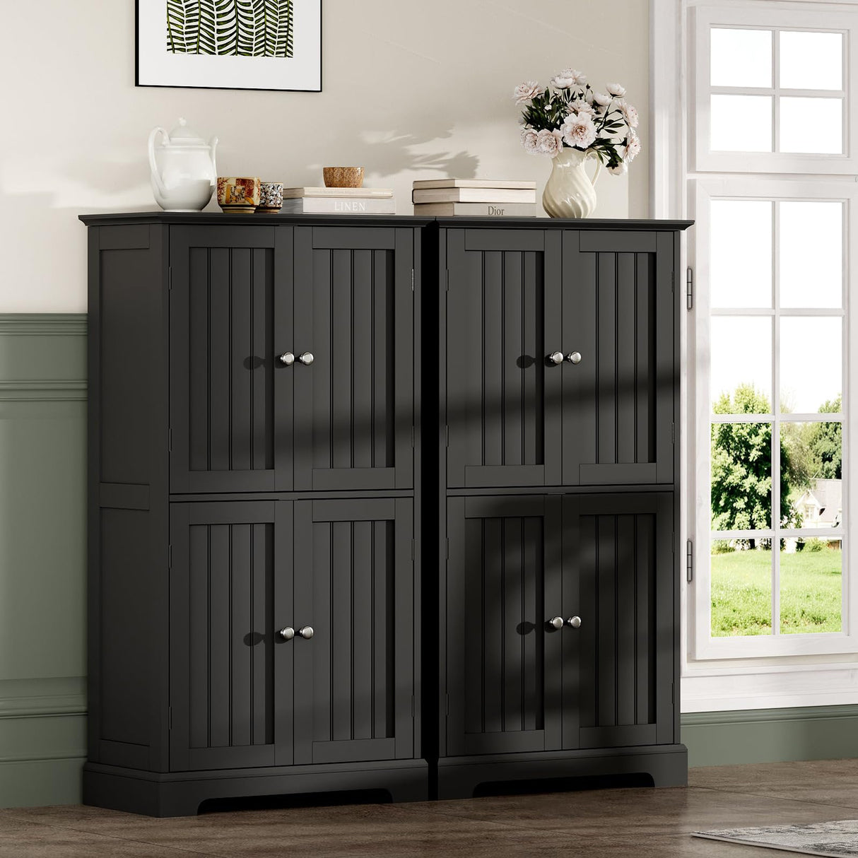 Bathroom Floor Cabinet, Modern Bathroom Storage Cabinet