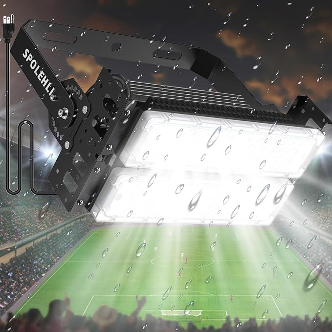 LED Stadium Flood Lights 2000W Equivalent 48000LM Super Bright LED Arena Lights 8