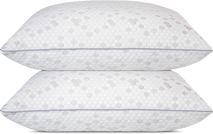 Bed Pillows for Sleeping 2 Pack,Standard Size Cooling Pillows Set of 2