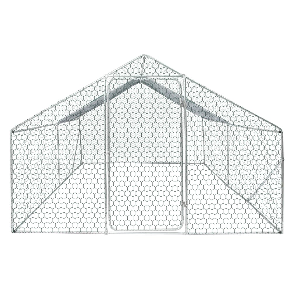 Iron Fortress Modular Chicken Coop with Rain Cover & Custom Mesh Panels