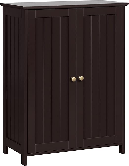 Bathroom Floor Cabinet, Modern Storage Freestanding Organizer Cabinet