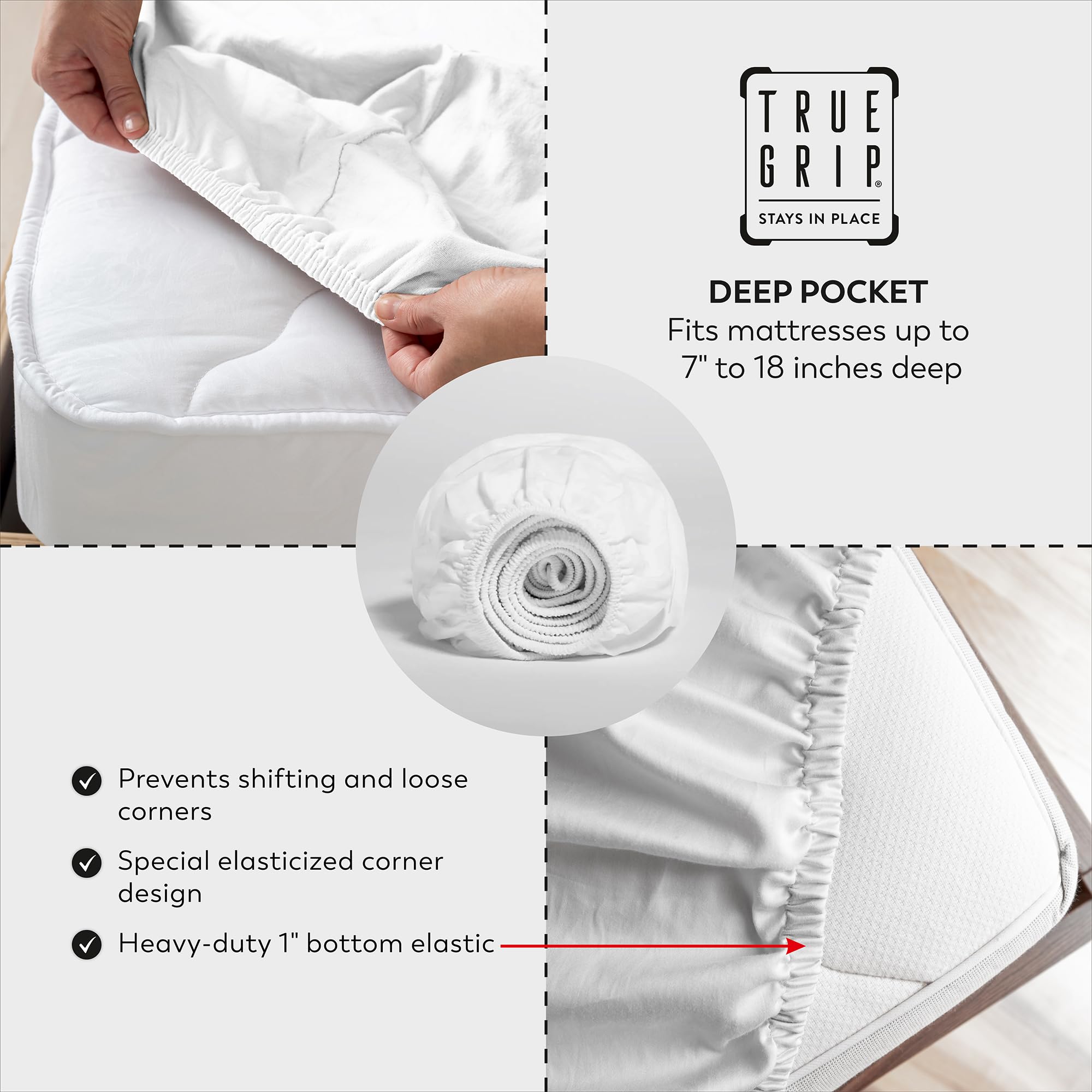 100% Cotton Sheets, White Queen Bed, 400 Thread Count Percale Weave Cooling Sheets,